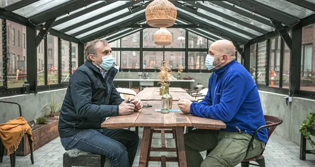 Michael Ziegler Og Carsten Schjerning I Væksthuset Web