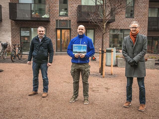 Lykønskning Af Beboer Nr. 1.000 Web