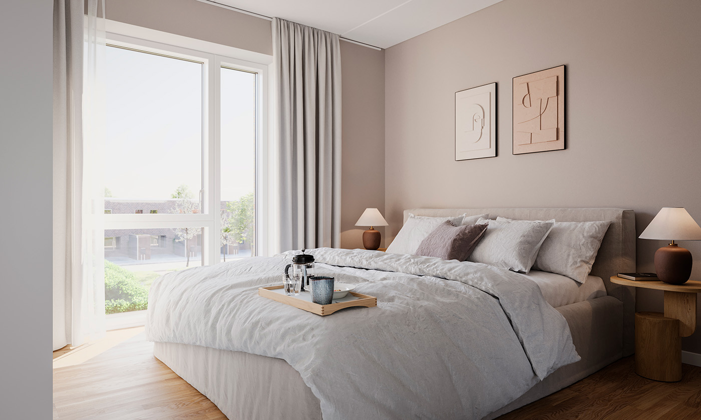 Cikoriehaven Soveværelse