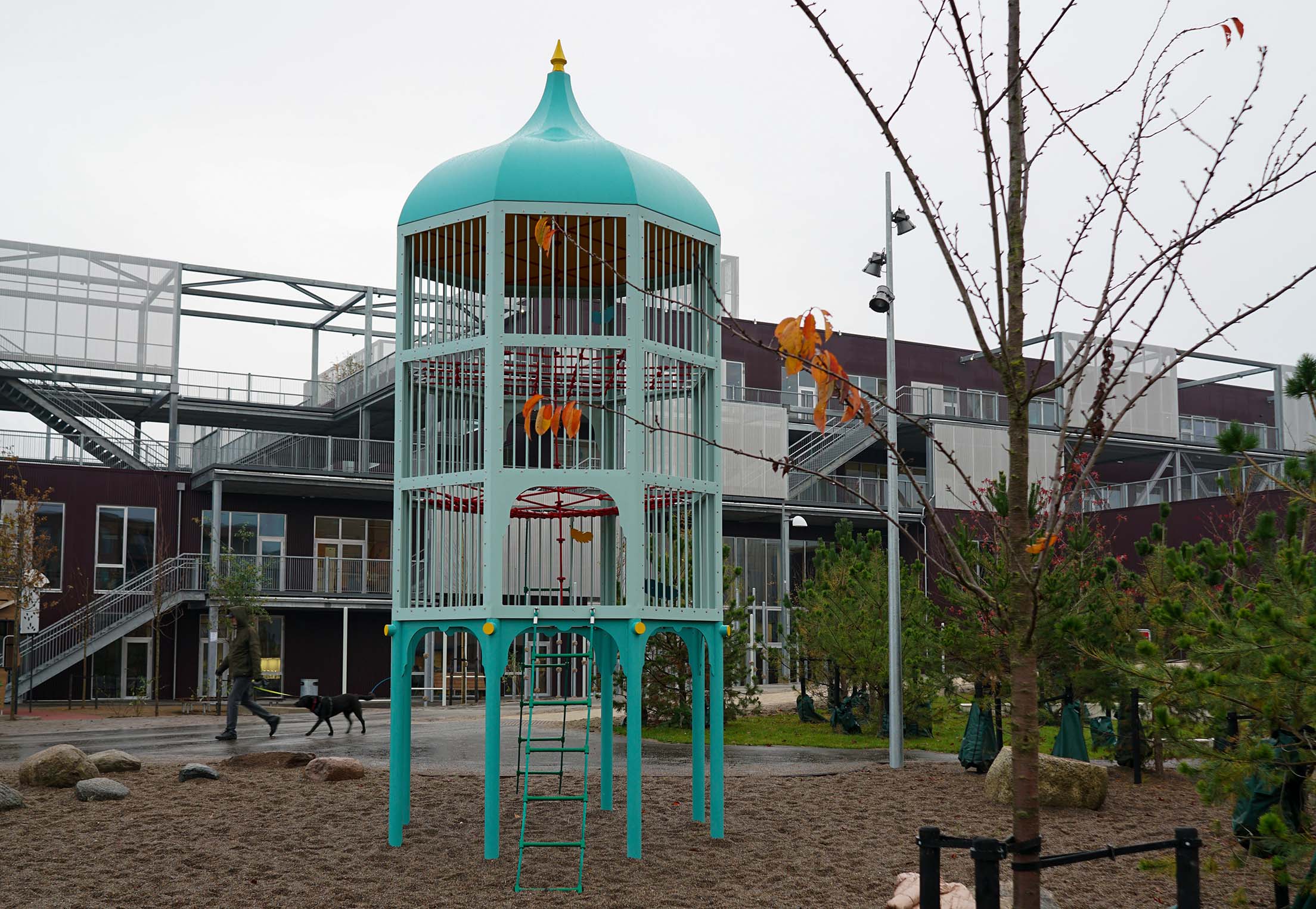 Klatrepavillon Beskåret