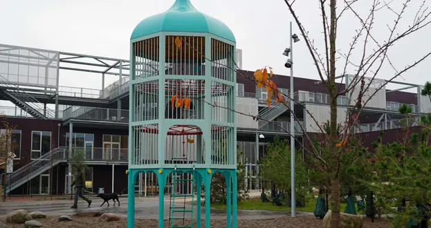 Klatrepavillon Beskåret